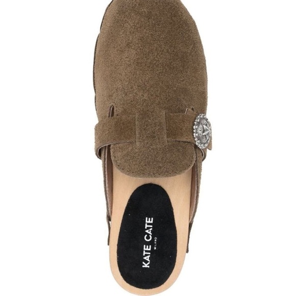 Brand new Kate Cate Allegra suede clogs - Picture 3 of 12